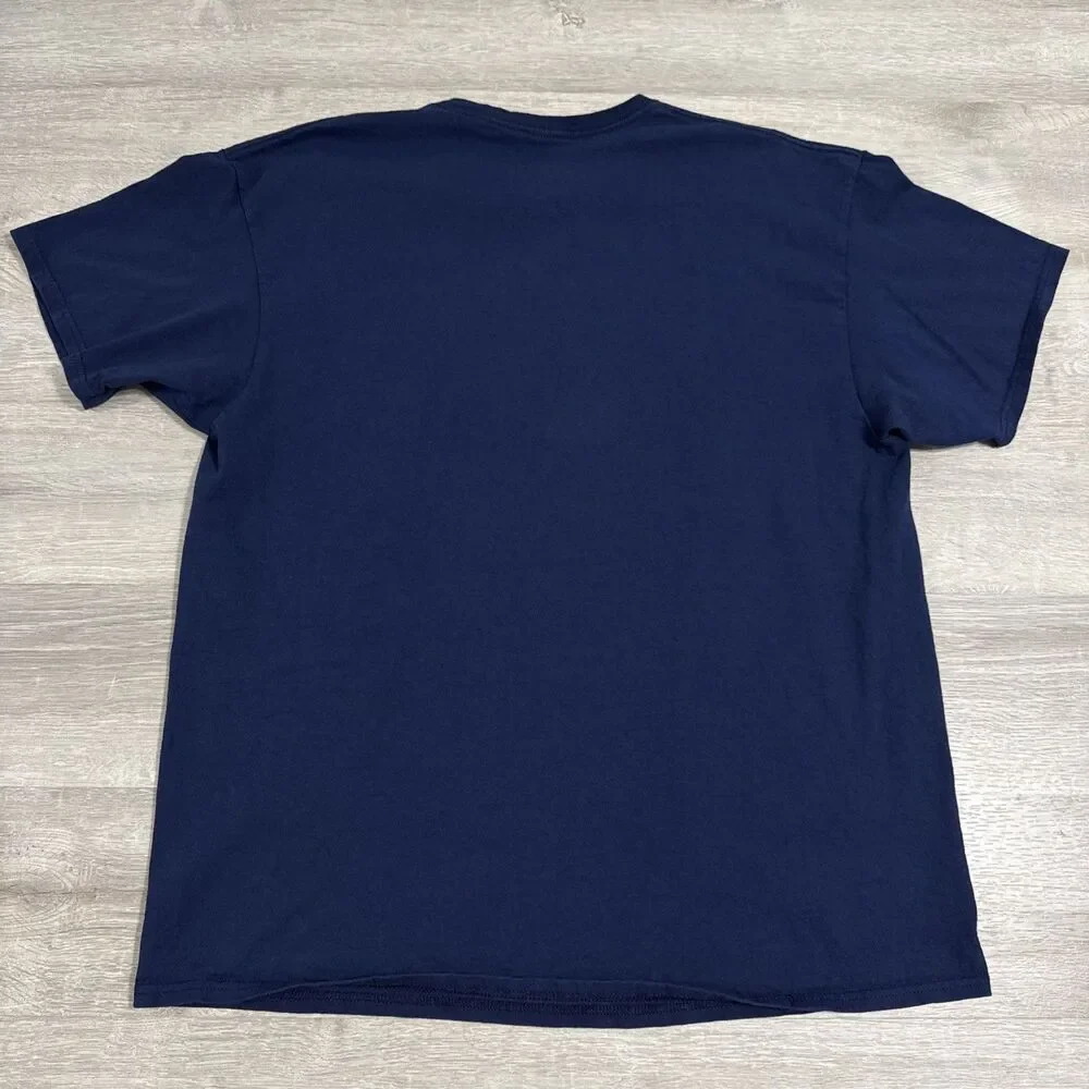 New York Yankees Shirt Crossing The Hudson Fan Favorite Men's Blue XL Cotton Tee